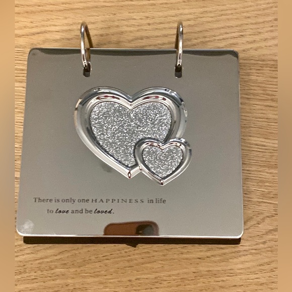 Heart Photo Album Bowring NIB 25 pgs Holds 50 photos - Picture 2 of 9